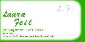 laura feil business card